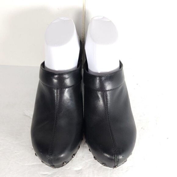 Dansko Women's EU40 US9-9,5 Leather Distressed Studded Platform Clogs Shoes - Picture 3 of 13